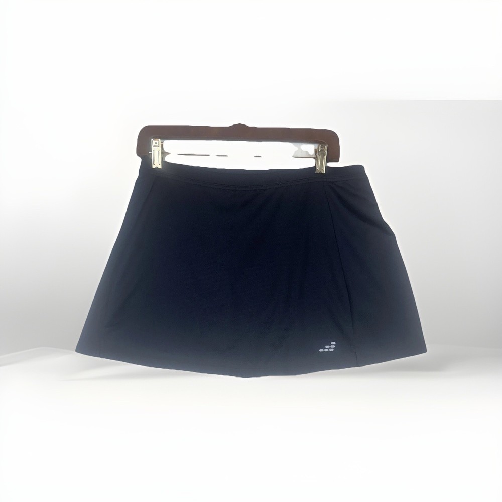Black Athletic Tennis Skort for Women - Large Mini Size by BCG