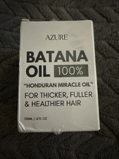Azure 100 Pure Batana Oil, Honduran Miracle Oil, 4oz EXP 11/2028 NEW  SEALED 