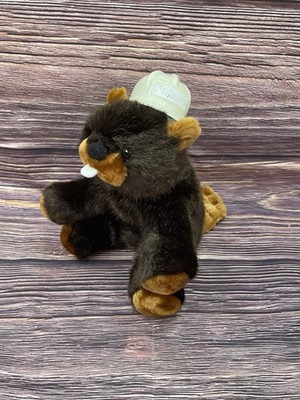 Steven Smith Beaver Plush w/ Construction Hard Hat