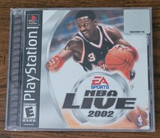 Thumbnail of ebay&reg; auction 336588831897 | NBA Live 2002 PS 1 Sony Playstation Game