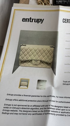 CHANEL CLASSIC JUMBO DOUBLE FLAP BEIGE LEATHER BAG ***EXCELLENT CONDITION*** - Picture 18 of 18