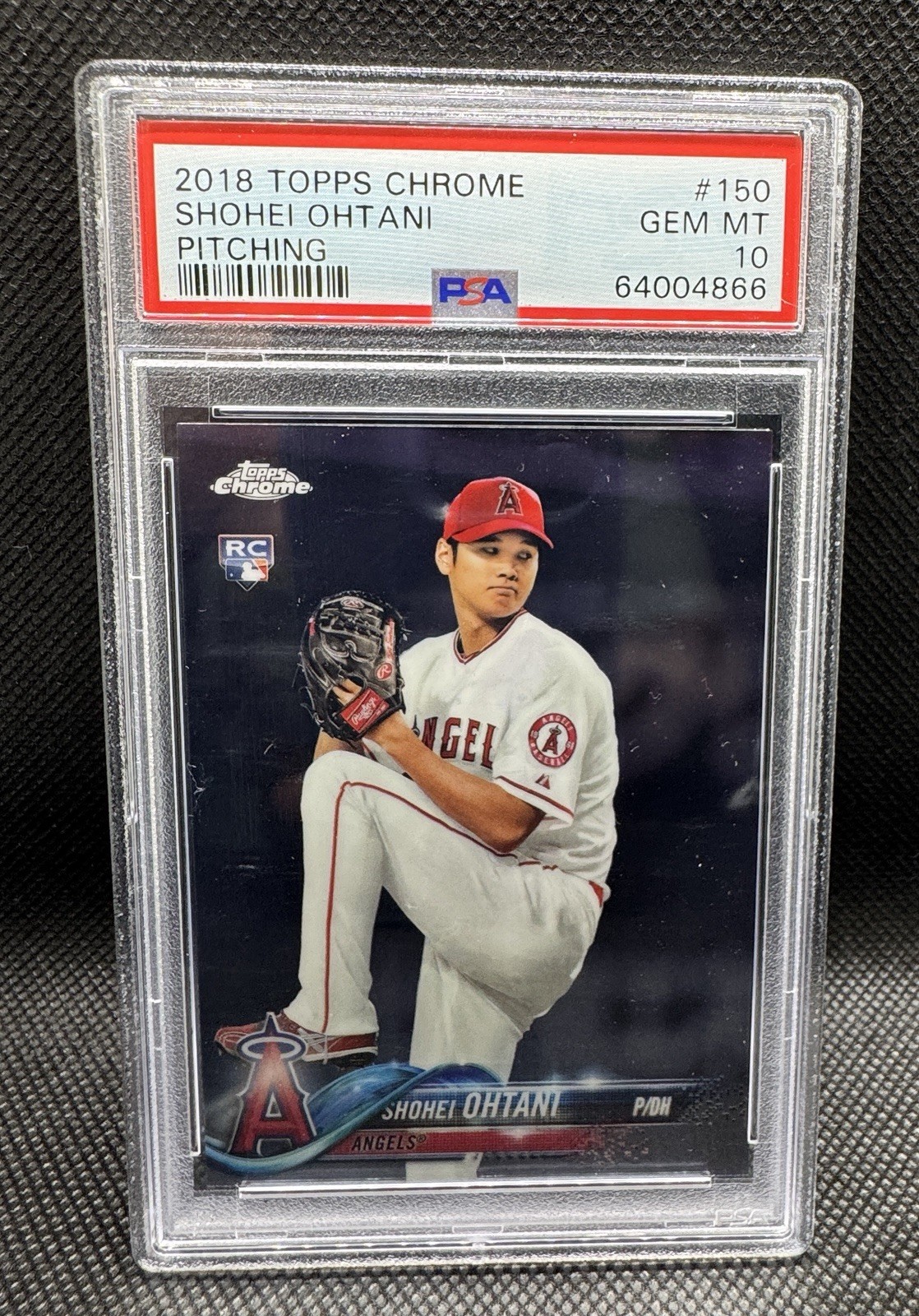 2018 Topps Chrome Shohei Ohtani RC Rookie #150 Angels PSA 10 GEM MINT