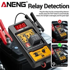 ANENG Universal Car Relay Tester Voltage Tester RT01 11-25V Car Battery NewUSA!!