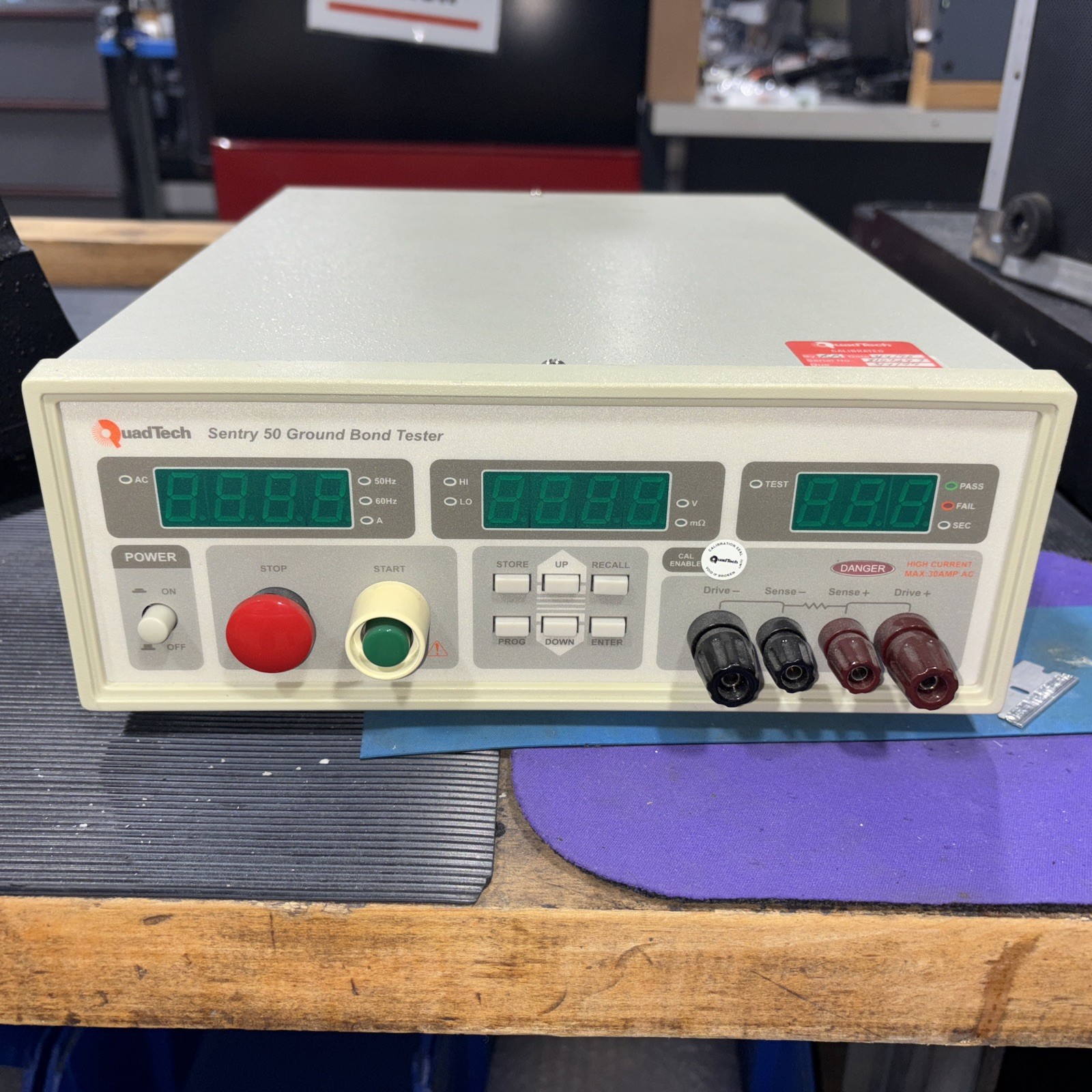 Chroma QuadTech Quad Tech Sentry 50 Ground Bond Tester 30A - OGT