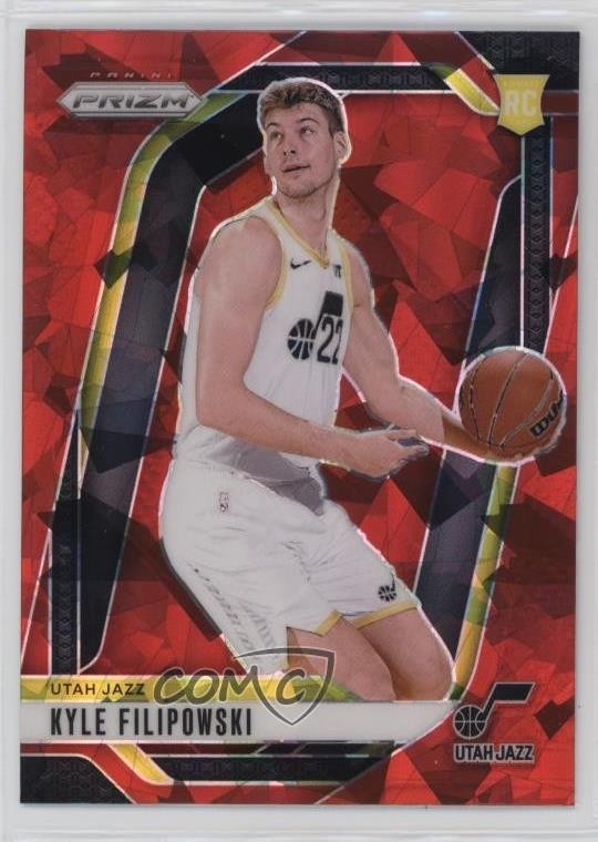 2024-25 Panini Prizm Red Ice Prizm Kyle Filipowski #263 Rookie RC