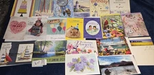 Lot D 20 Assorted  Christian Themed BIRTHDAY Greeting Cards Many with Scripture