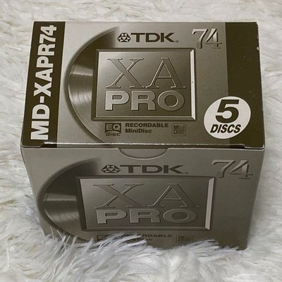 TDK XA PRO 74 MD ミニディスク TDK XA PRO 74 Metal EQ MiniDisc Japan MD 74 minutes