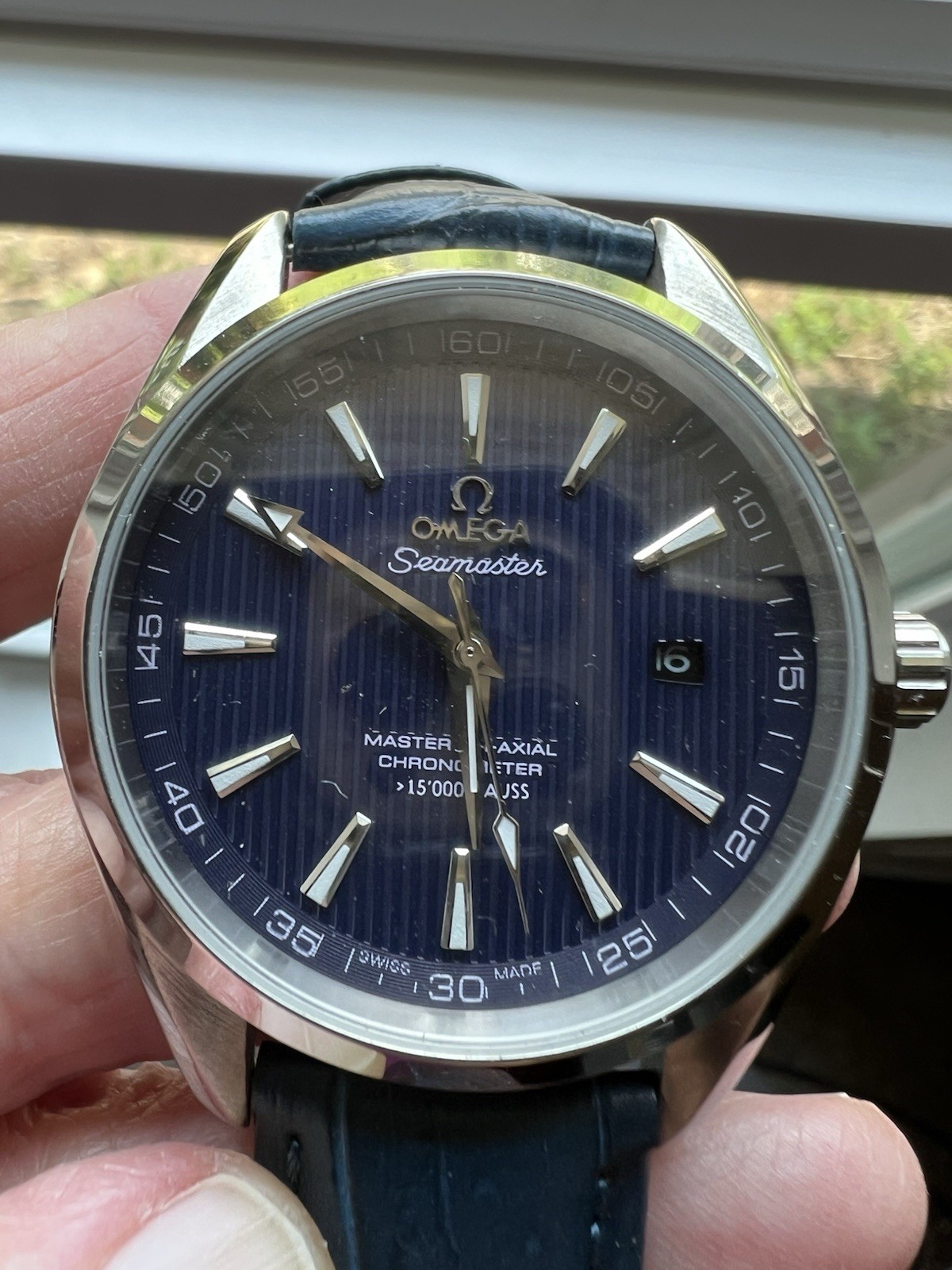 Omega Seamaster Chronometer Men's Watch 300m Water Resistant