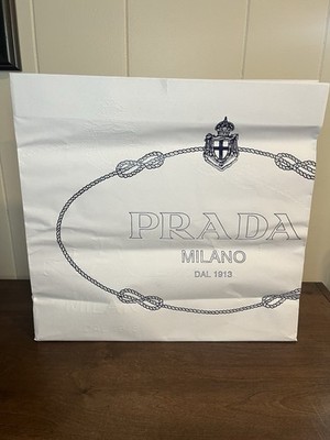 Prada Milano Dal 1913 Gift Bag 16.8x15.8x5.8