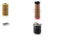 MANN-FILTER Inspektionspaket Filtersatz XL Filtereinsatz Aktivkohlefilter 200