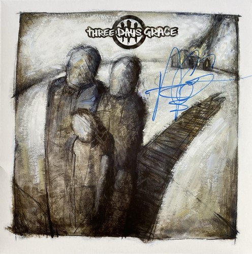 ADAM GONTIER VINILO AUTOGRAFIADO FIRMADO TRES DÍAS GRACIA - Imagen 1 de 2
