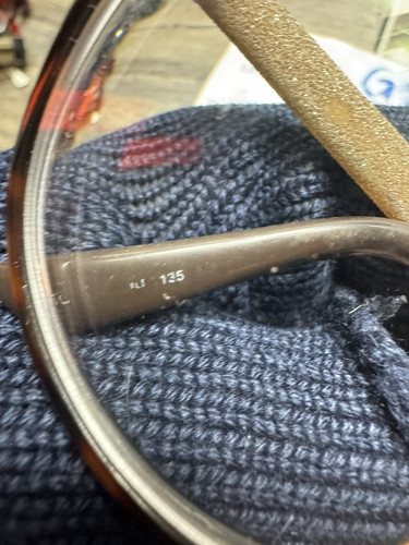 Jimmy Choo Eyeglasses, Frames Only, JC 118 Brown 51-17 - Picture 7 of 8