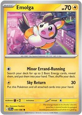 Emolga Reverse Holofoil CRI 030/086 C NM