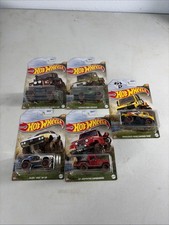2021 Hot Wheels Off-road Series Full Set Of 5 Trucks Mud Runners