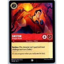Gaston Arrogant Hunter 110/204 Disney Lorcana Card