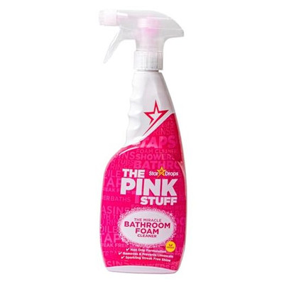  - The Pink Stuff - Miracle Bathroom Foam Cleaner 750ml - Baths, Tiles, Soap 