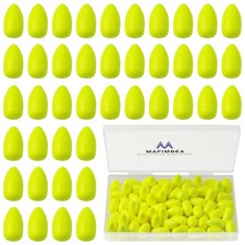 80/60/45 PCS Bullet Fishing Foam Floats Snell Float Surf Pompano Rigs Float