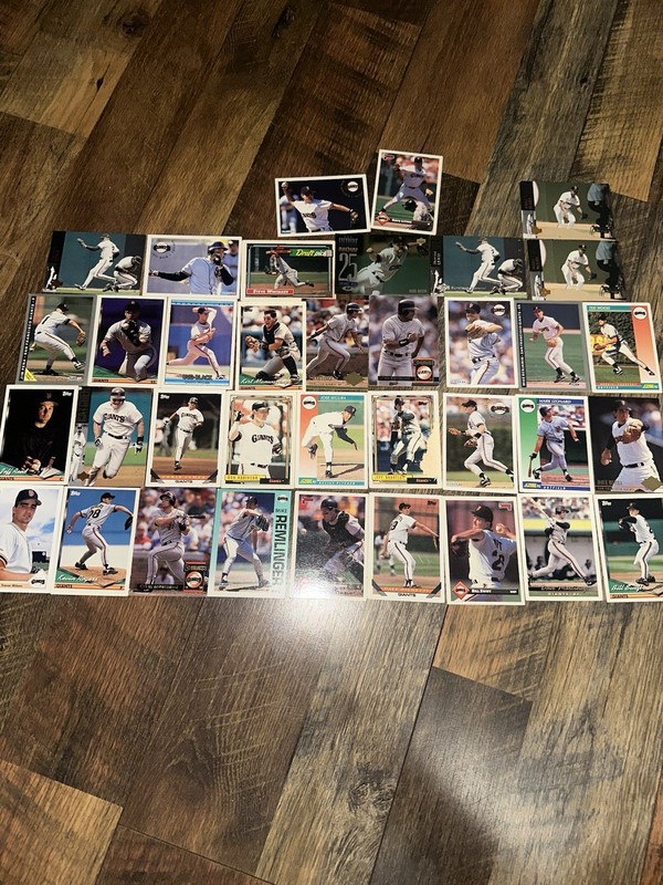 San Francisco Giants MLB Baseball Card Lot (36) 1992 Fleer/Topps/Donruss+Stars