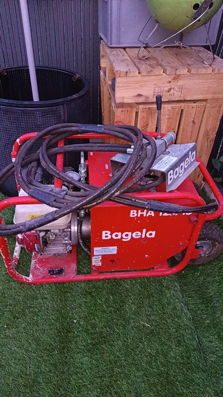 Bagela BKS 400 - Pousse câble hydraulique pro (FTTH / FTTO / réseaux)