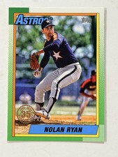 2025 Topps Series 1 1990 Topps Nolan Ryan 35th Anniversary Insert T90-80 Astros