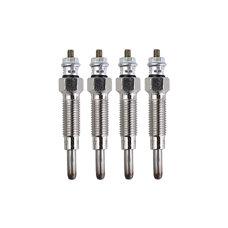 4 Glow Plugs Fits Kubota V1902 V1702 V1501 15221-65510 Fits Bobcat Skid Steer