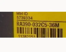 ORIGINAL    1PCS  USER  TOOLS     RA390-032C5-36M