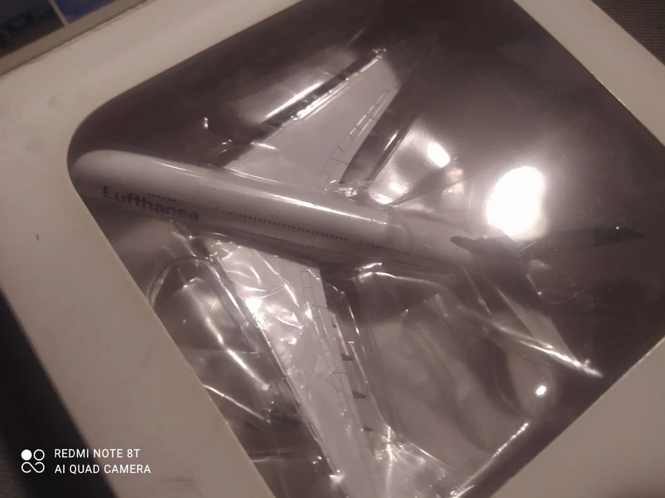 Herpa Wings LUFTHANSA AIRBUS A 380/800 MUNICH 1:500 NG New Rare - Immagine 3 di 4