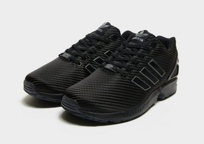 Adidas ZX Flux HQ6610 Sneakers Men's US 11 Black Lace-Up Lifestyle