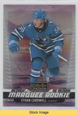 2024-25 O-Pee-Chee Platinum Marquee Rookies Sunset Ethan Cardwell #294 READ 0s5r