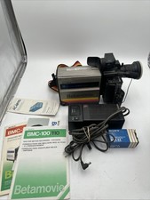 Sony BMC-110 Betamovie Betamax Video Camera W/ AC-M110 Power Adapter Untested