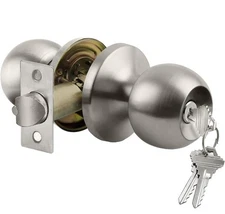 BESTTEN Keyed Entry Door Knob with Lock, Interior and Exterior Door Lock,...232