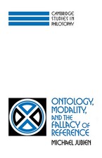 Michael Jubien Ontology, Modality and the Fal...