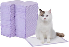 Cat Pee Pads, 100 Count, Universal Fit for Litter Box, Odor Control with Fresh S