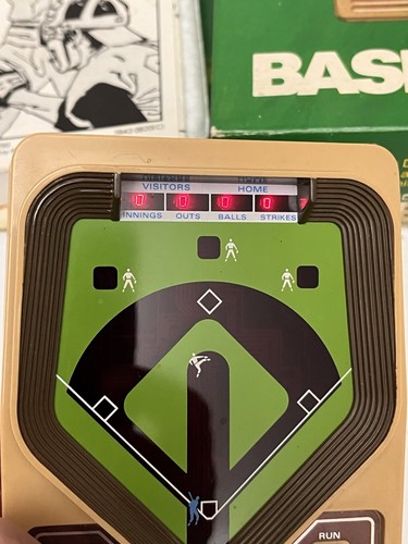 Vintage 1978 Mattel Elektronik Baseball Spiel mit Box. Getestet und funktioniert. - Bild 20 von 20