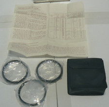 Super Albinar 55mm Filter Set of 3 Close-Up 1, 2, 3 Lenses Plus Case - Japan