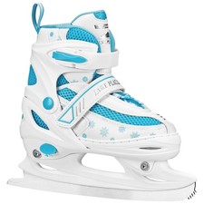 Lake Placid Summit Adjustable Youth Ice Skates Snowflake Small 10j-13j