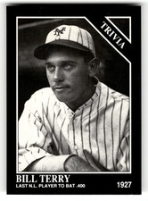 Bill Terry 1992 Conlon Collection TSN New York Giants #588