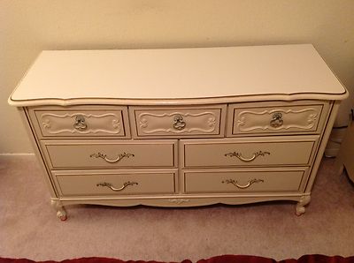 Lea Dresser Chest White Bedroom Furniture 7 Draw Ebay