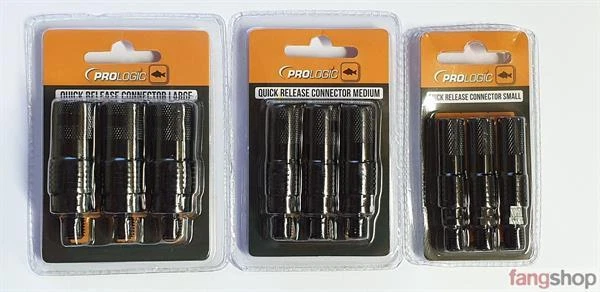 Prologic Black Night Quick Release Adapter 1er 3er Set Pod Kescher Bissanzeiger - Bild 3 von 3