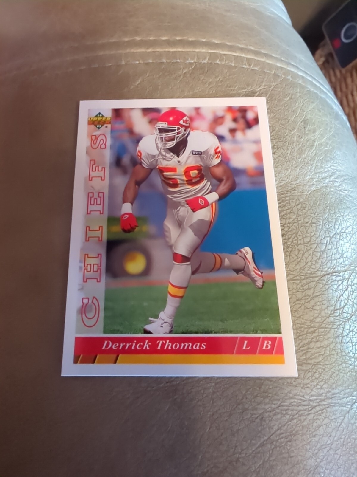 1993 Upper Deck #354 Derrick Thomas Kansas City Chiefs