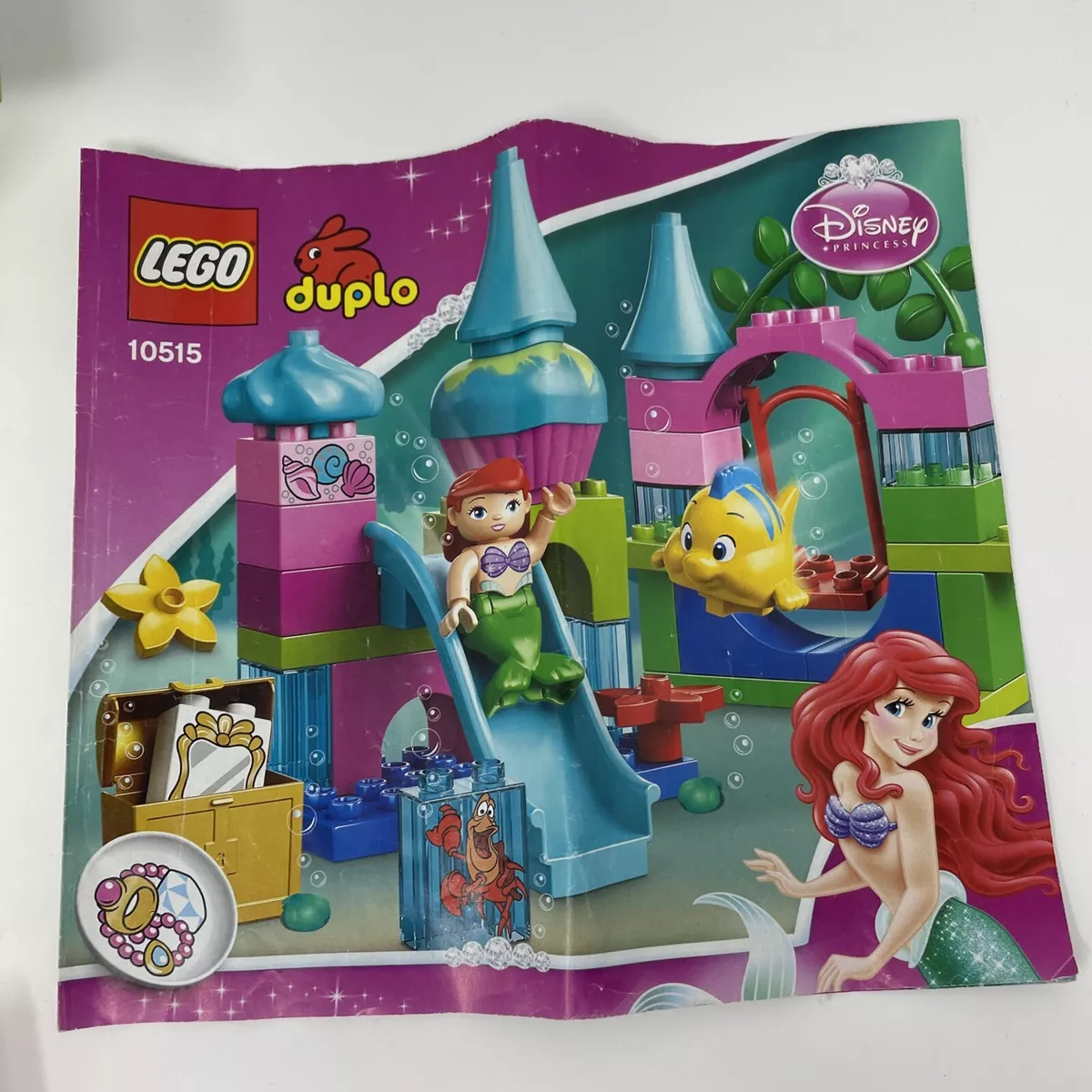 Stænke Teasing håndvask Lego Duplo 10515 Disney princess Ariel the Little Mermaid | eBay