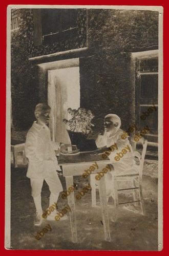 #60173 Greece 1920s. Schoolboys. Negative photo PC size RPPC. - Picture 3 of 4