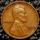 1938-S Lincoln Cent ~ AU Condition ~ COMBINED SHIPPING!