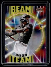 Oneil Cruz 2022 Stadium Club Chrome Beam Team Orange Rookie Card /25 #BT-21
