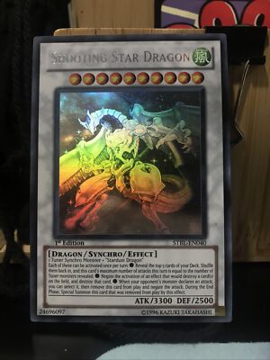 Shooting Star Dragon STBL-EN040 Ghost Rare 1st Edition Yugioh NM