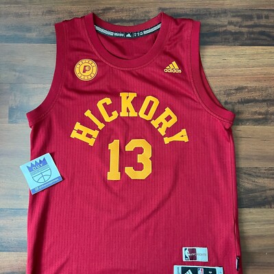 HWC adidas Indiana Pacers Hickory Paul George NBA SWINGMAN Jersey