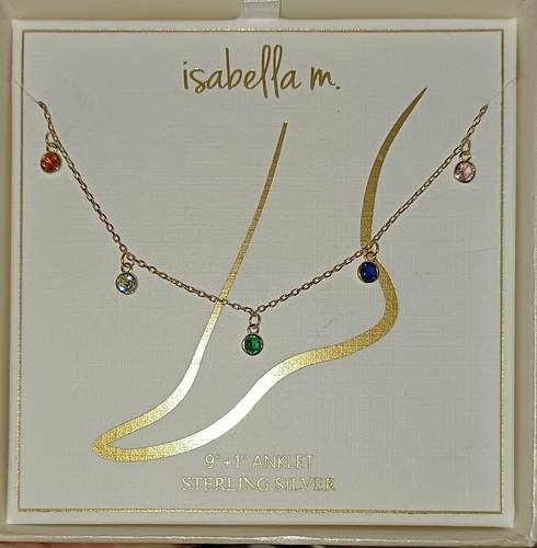 ISABELLA M. STERLING SILVER GOLD PLATED 