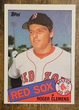 1985 Topps Roger Clemens #181, Rookie HOF Boston Red Sox MTNM; RARE FIND!!