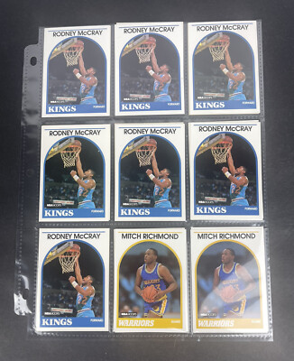 1989 NBA HOOPS Basketball Card Lot 6 Larry Krystkowiak 7 Tim McCormick 3 Vernon