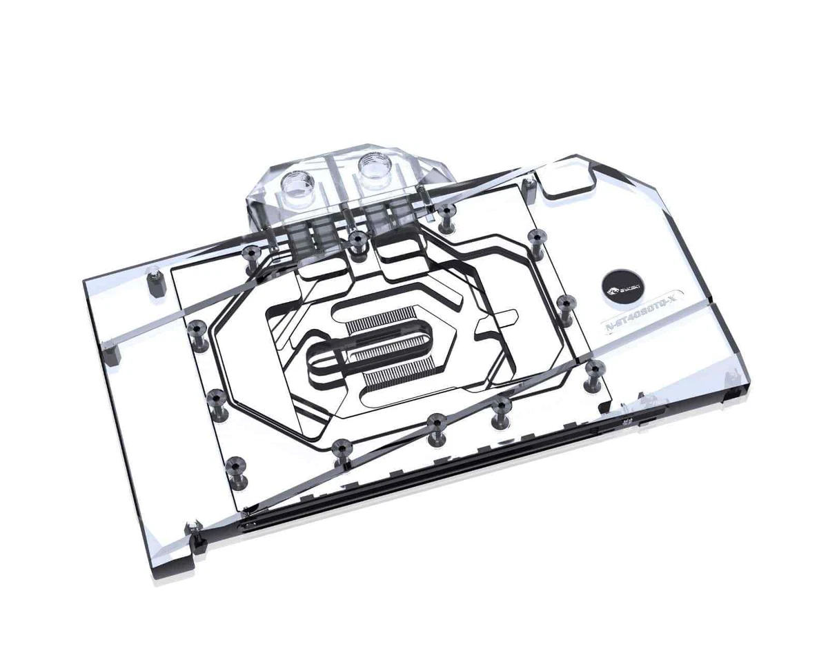 Bykski Full Coverage GPU Water Block and Backplate for ASUS ROG Strix –